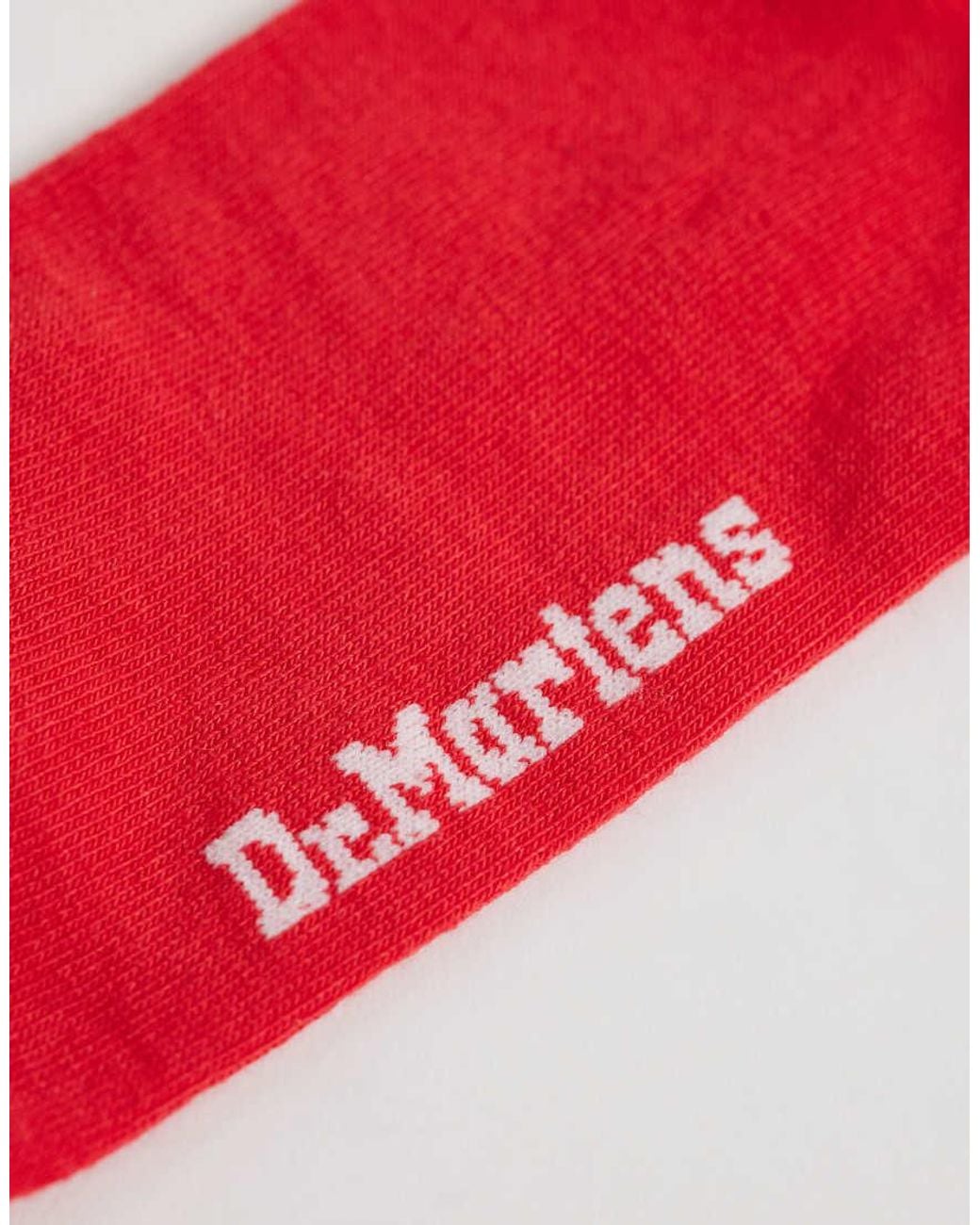 Dr. Martens Red Dr. Martens Frill Socks