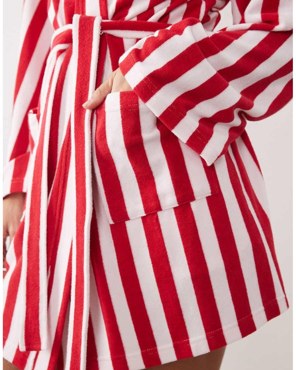 Cotton On Red Pyjama Robe