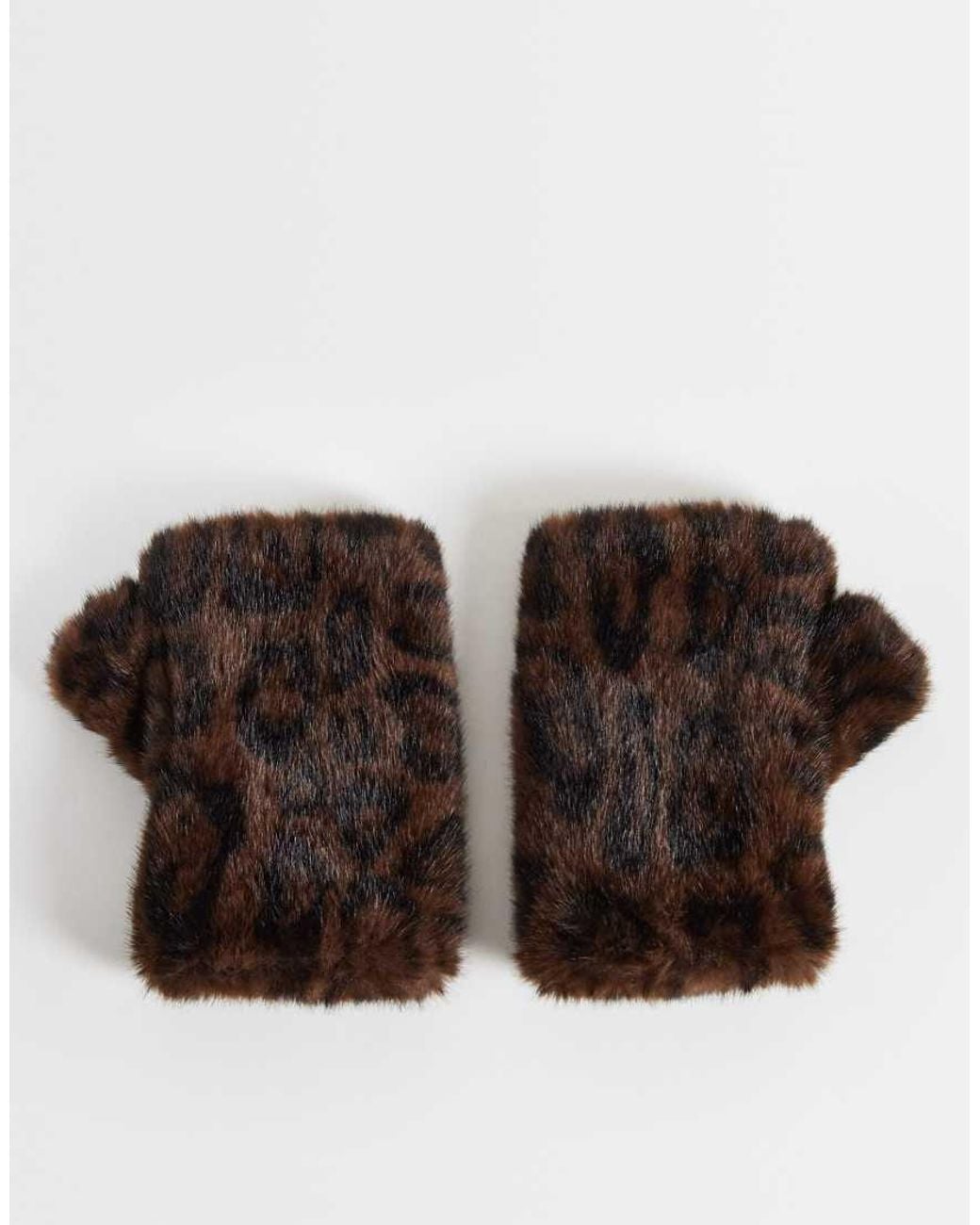 Guanti Senza Dita di Accessorize in Brown