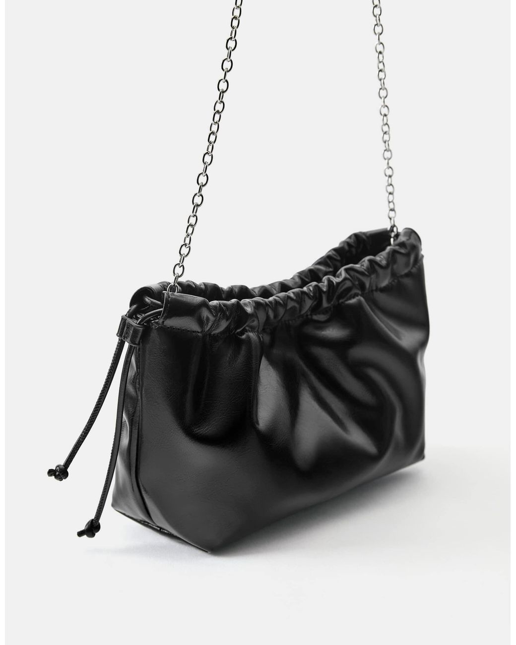 Pull&Bear Black Bucket-tasche