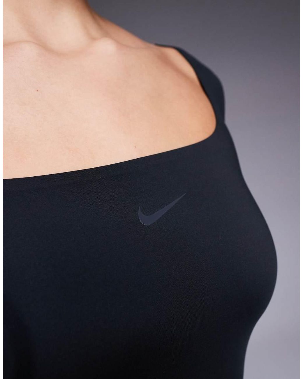 Nike Blue Form Long Sleeve Bodysuit