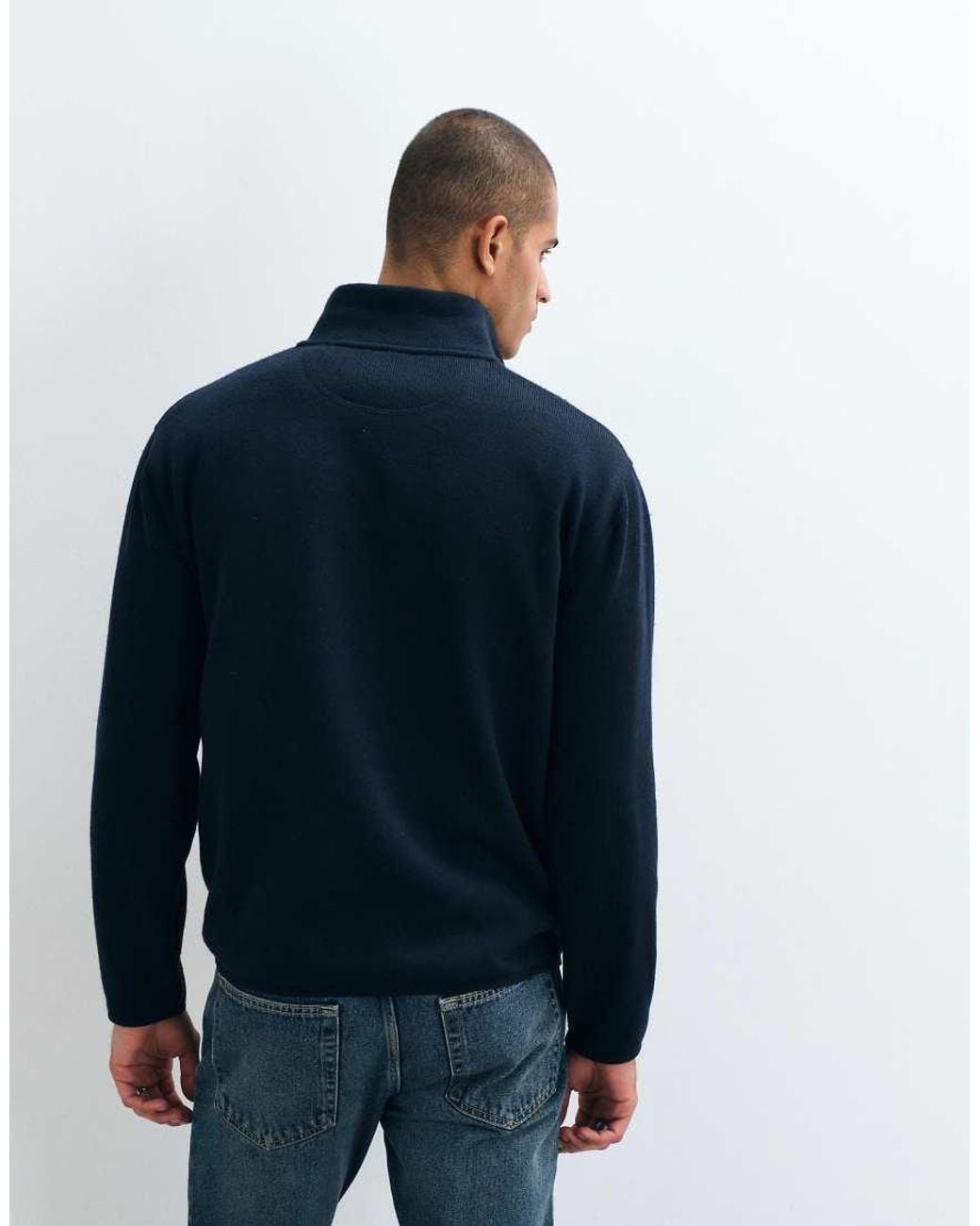 Gant Blue Fleece Jacket for men