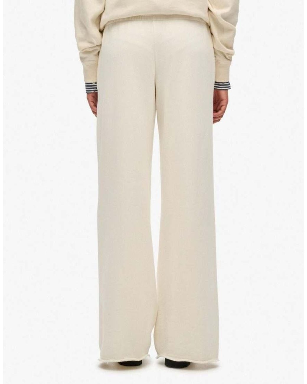 Superdry Natural Athletic Essentials Straight Leg Joggers