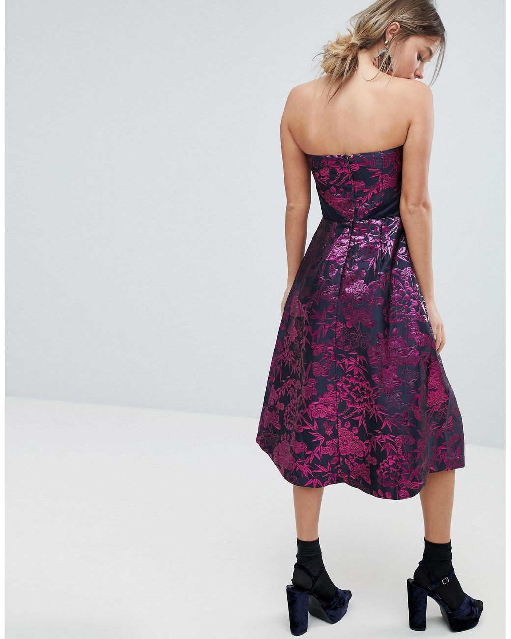 purple dress oasis