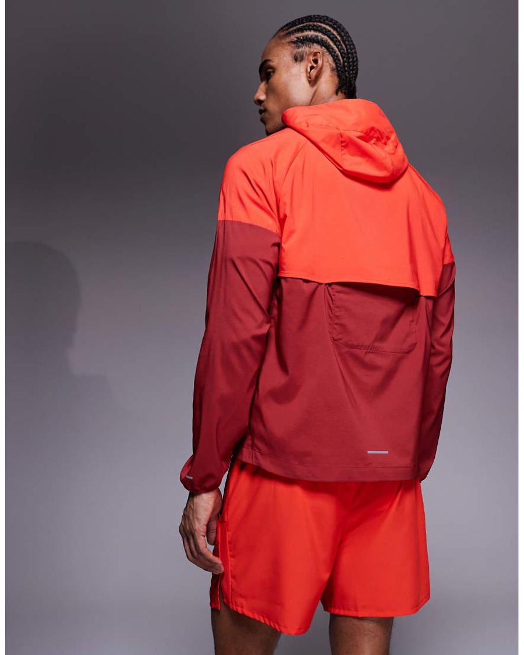 Chaqueta Cortavientos Y Roja Windrunner De -Rojo Nike de hombre de color Red