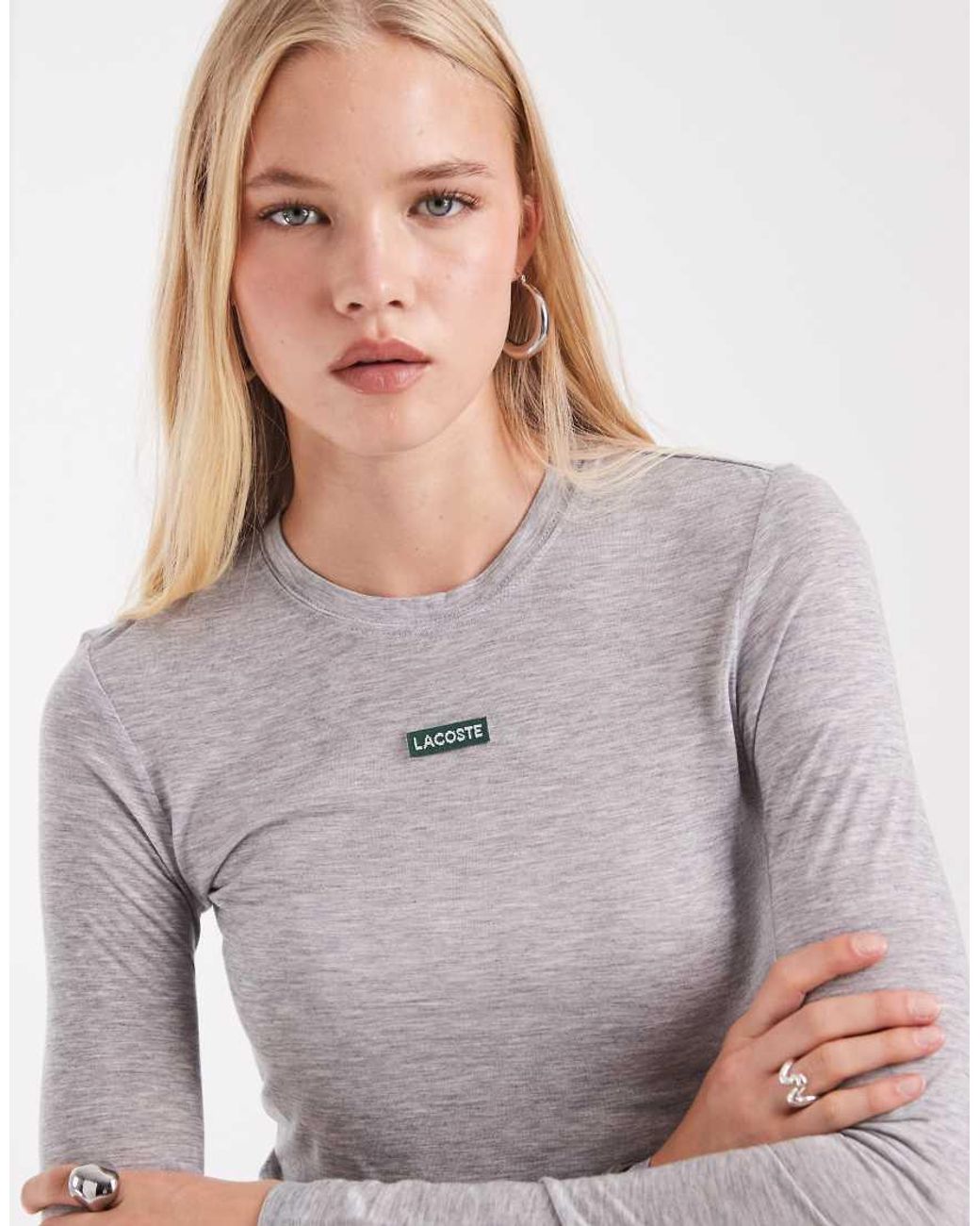 Top di Lacoste in Blue