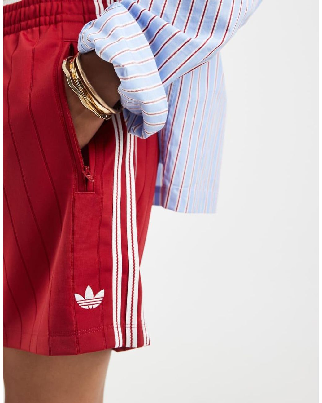 Adidas Originals Red Firebird Shorts