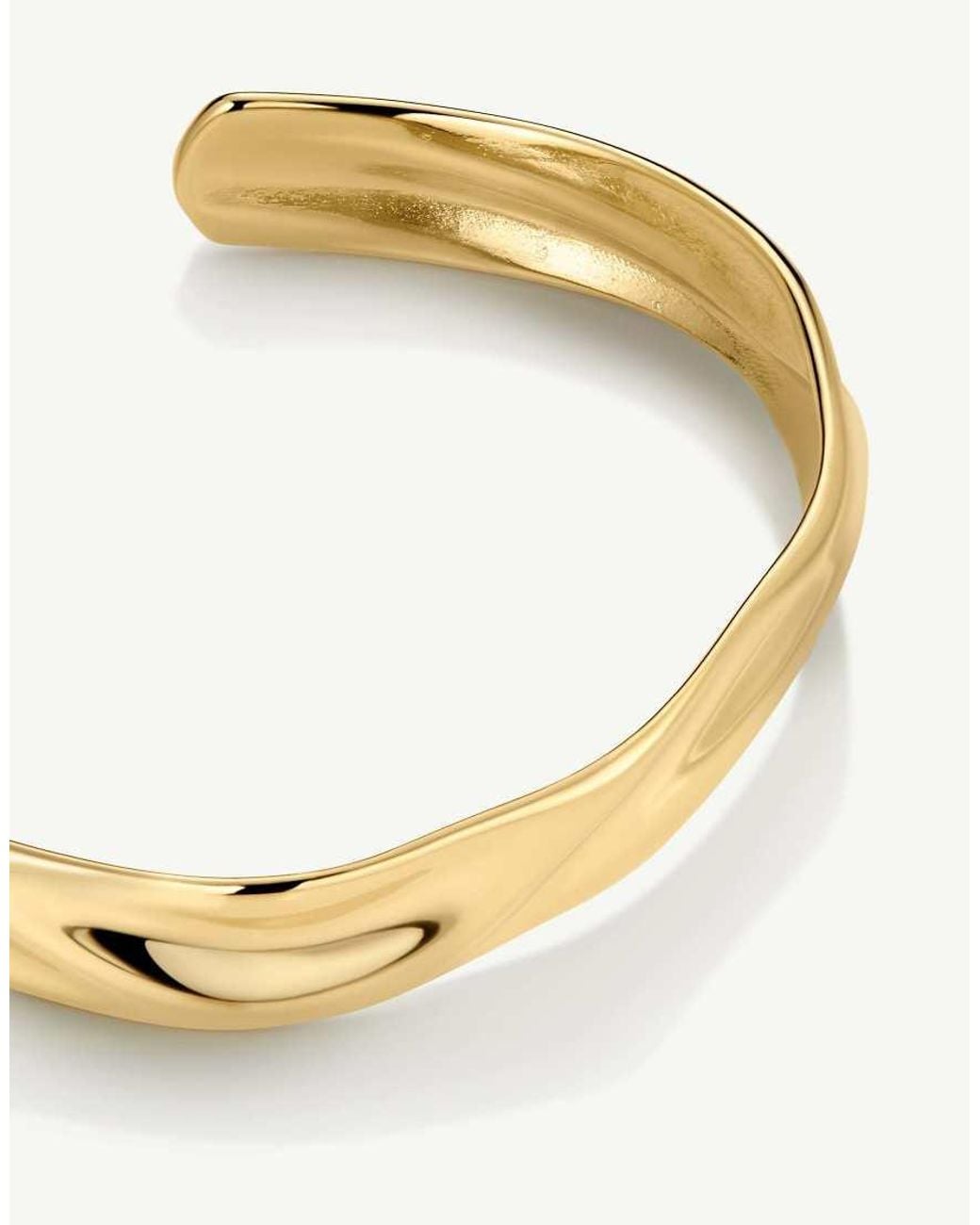 D.Louise Metallic Waterproof Molten Bangle Classic – Tarnish-Free