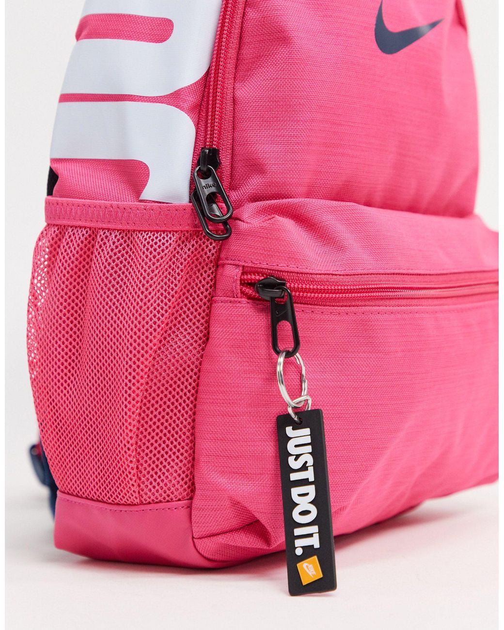 nike air translucent pink mini backpack