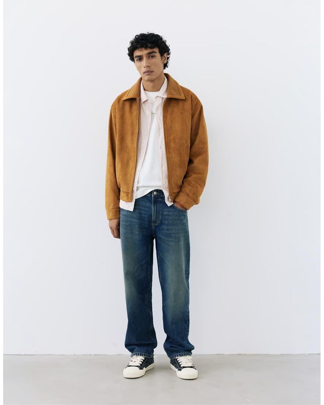 Giacca di Pull&Bear in Blue da Uomo
