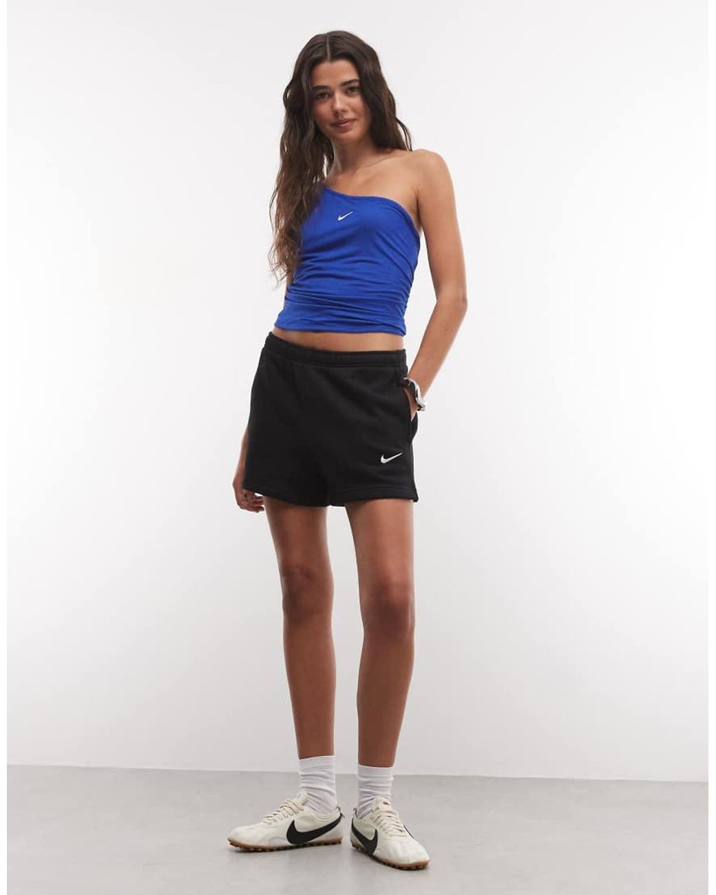Nike Blue One Shoulder Tank