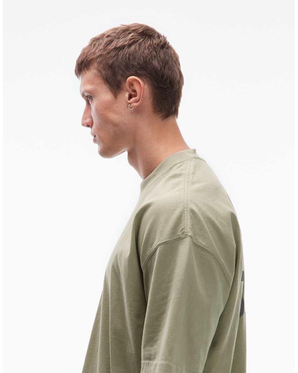 AllSaints Gray Tierra Oversized T-shirt