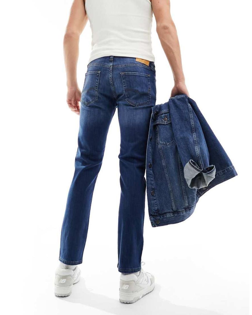Jack & Jones Blue Glenn Slim Jean for men