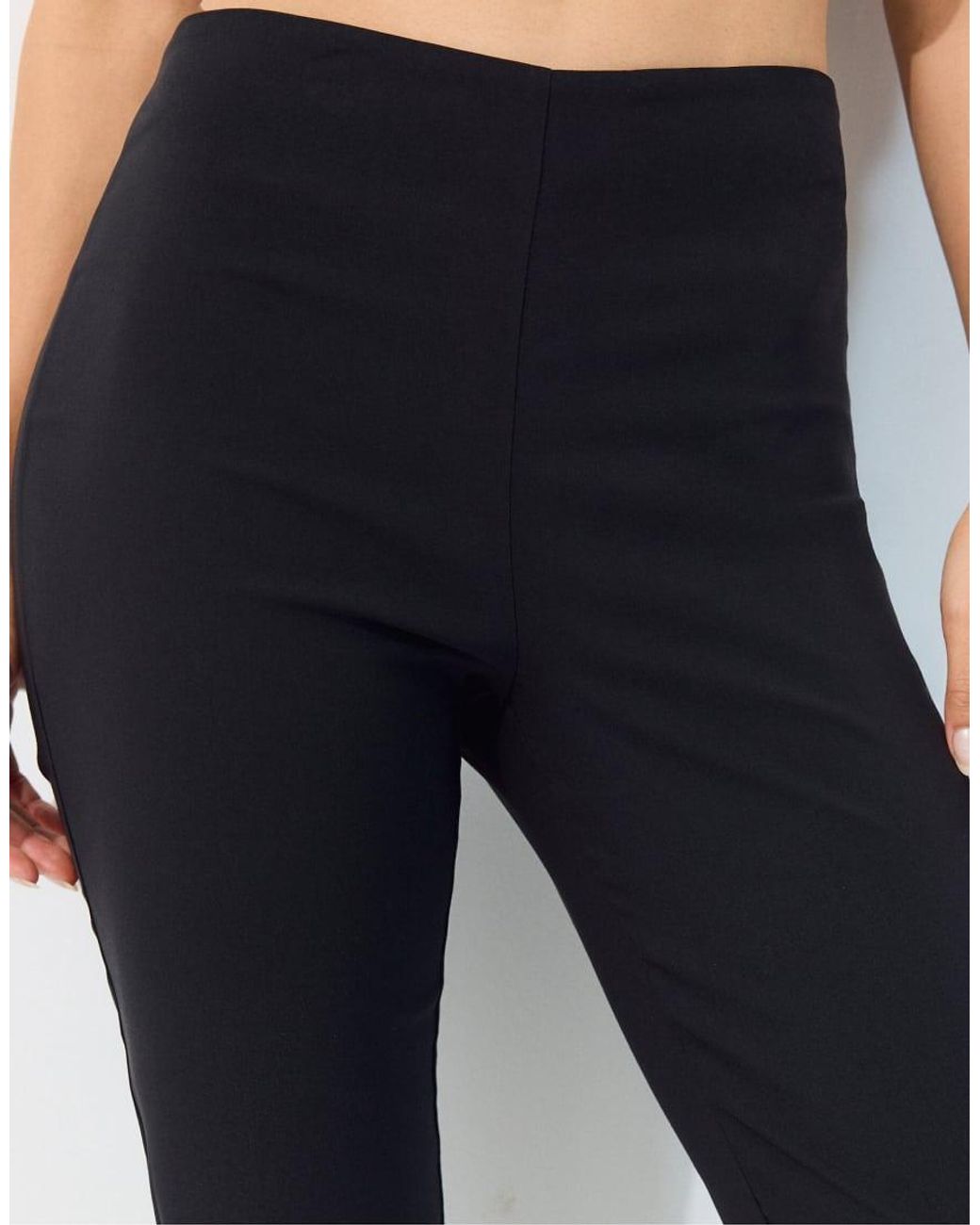 Stradivarius Blue Cigarette Bengaline Trousers