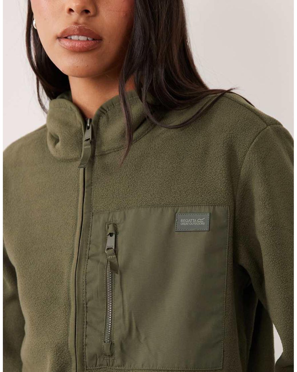 Regatta Green Cosy Frankie Full Zip Fleece