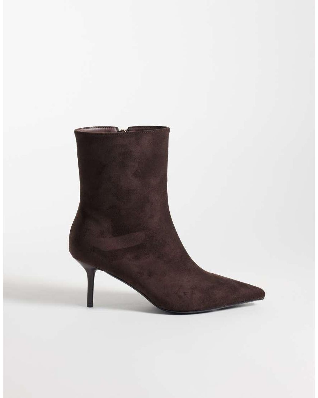 SIMMI Brown Simmi London Wide Fit Ember Pointed Ankle Boots