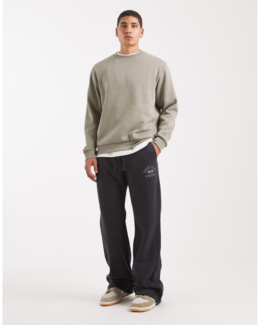 Jack & Jones Gray Sweatshirt for men