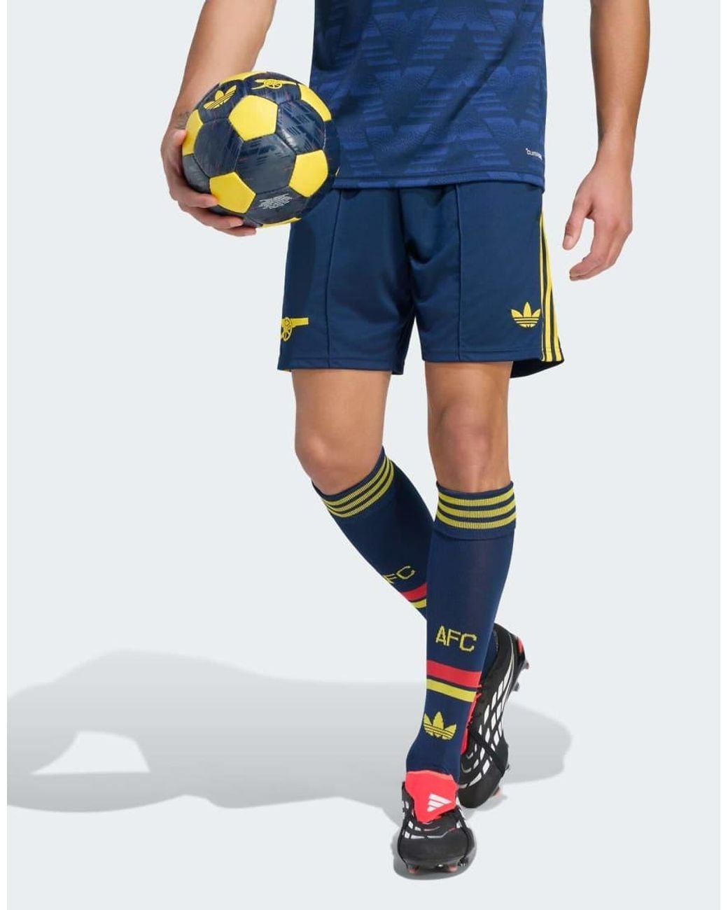 Adidas Originals Blue Arsenal Fc 26/27 Away Shorts for men