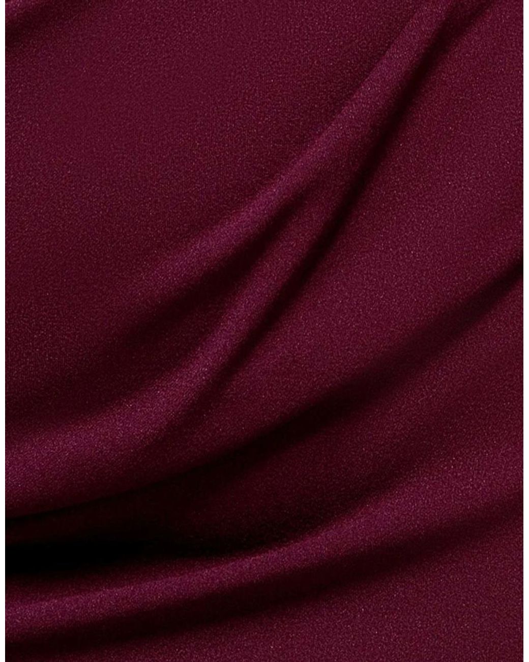 Goddiva Red Off The Shoulder Draped Sleeve Maxi Dress