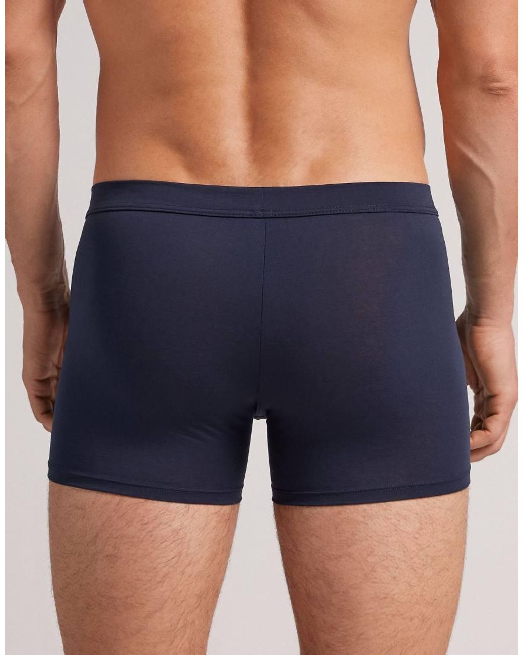 Intimissimi Blue Premium Cotton Boxers for men