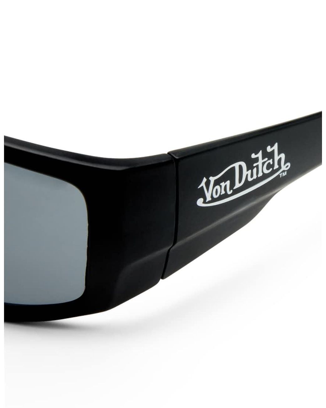 Aire X Von Dutch Outlawed Wrap Around Sunglasses in Black | Lyst UK