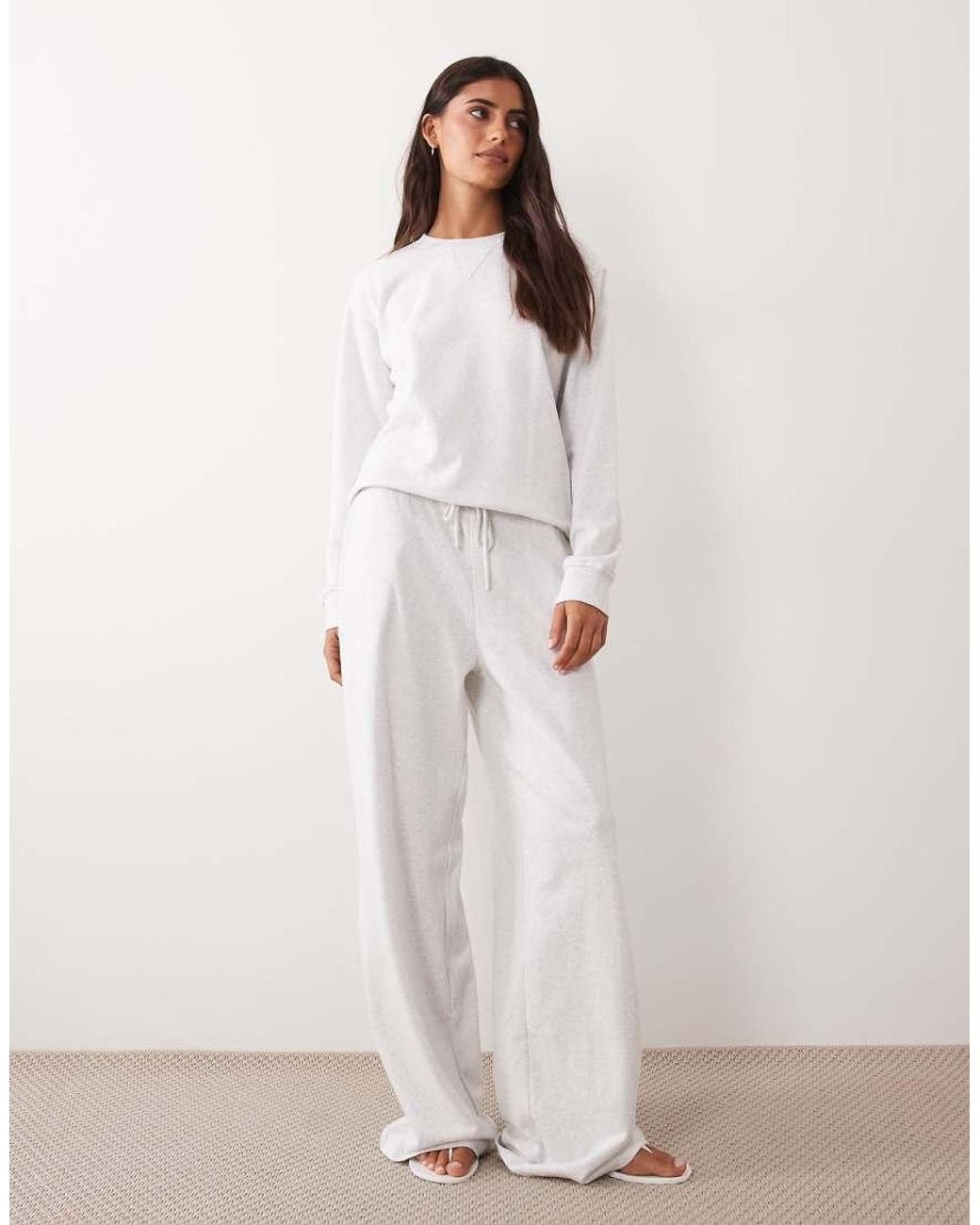 Jdy Natural Sweatshirt Co-Ord