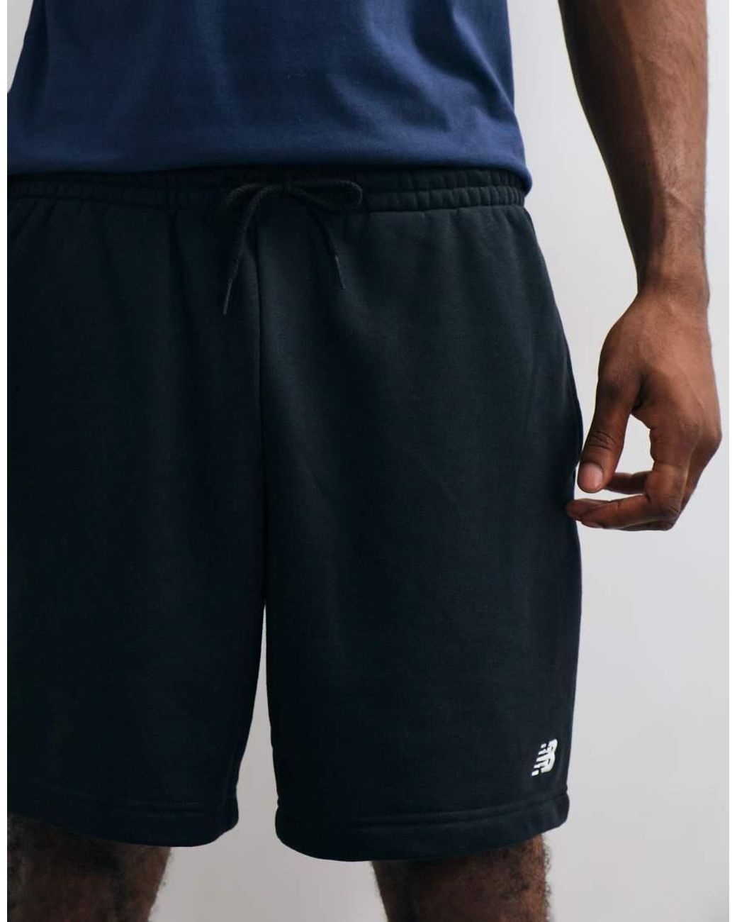 New Balance Blue Sport Essentials Fleece Terry 7 Inch Short for men