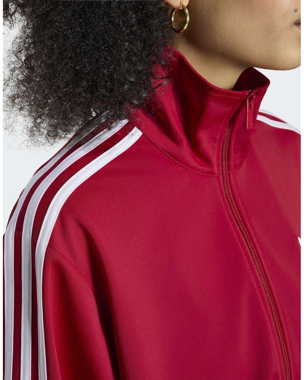 Adidas Originals Red Firebird Track Top Loose