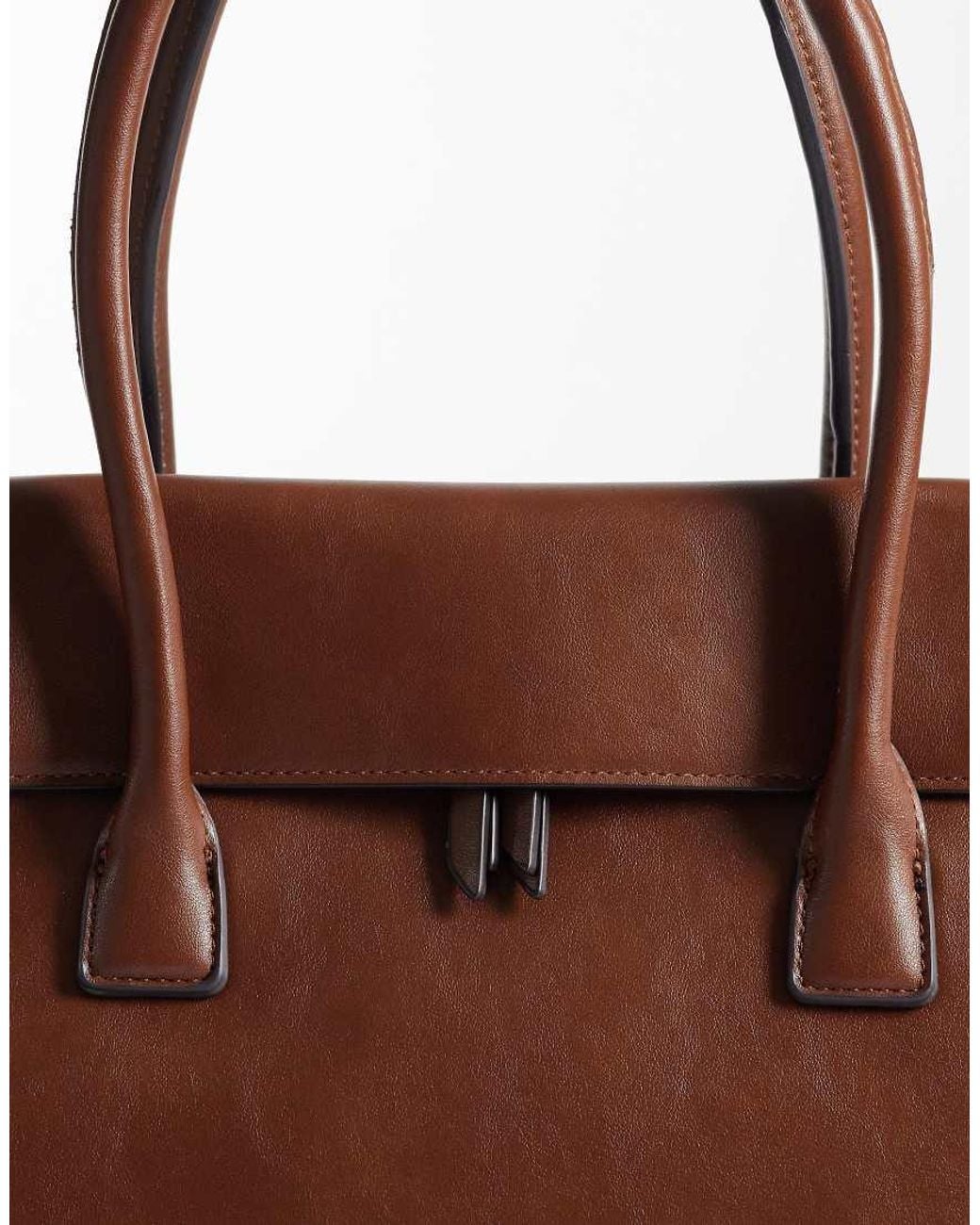 Mango Brown Large City Bag