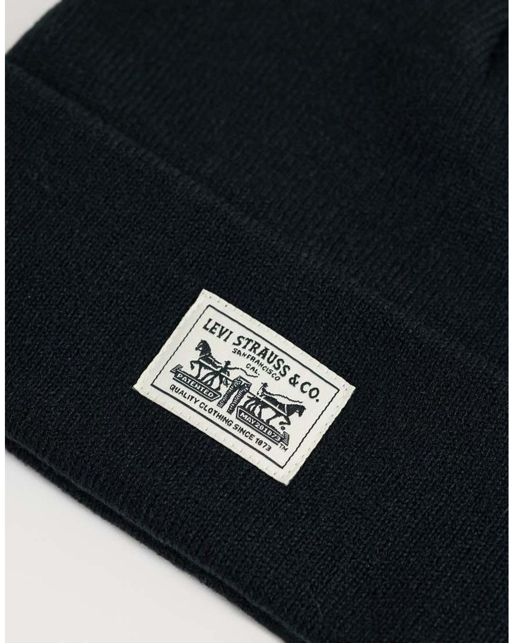 Levi's Blue Embarcadero Beanie for men