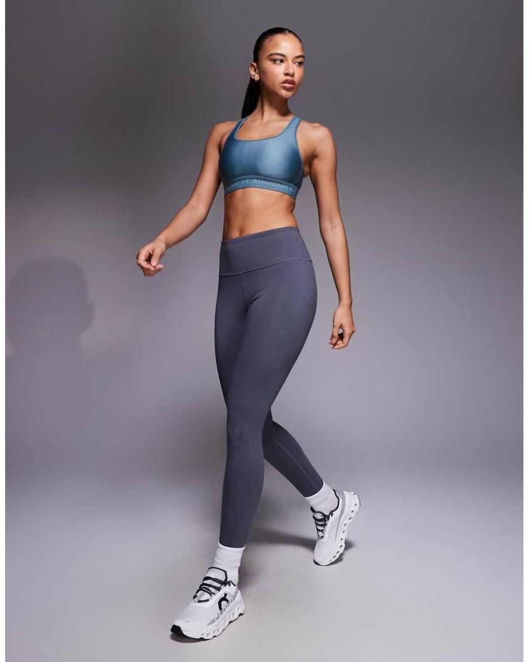 Under Armour Blue Crossback Sports Bra
