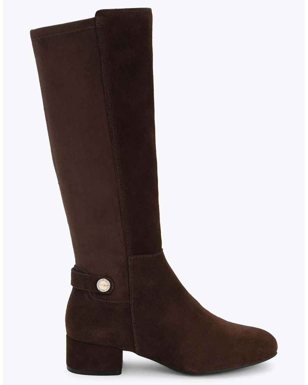 Carvela Kurt Geiger Brown Gaia Knee Boots
