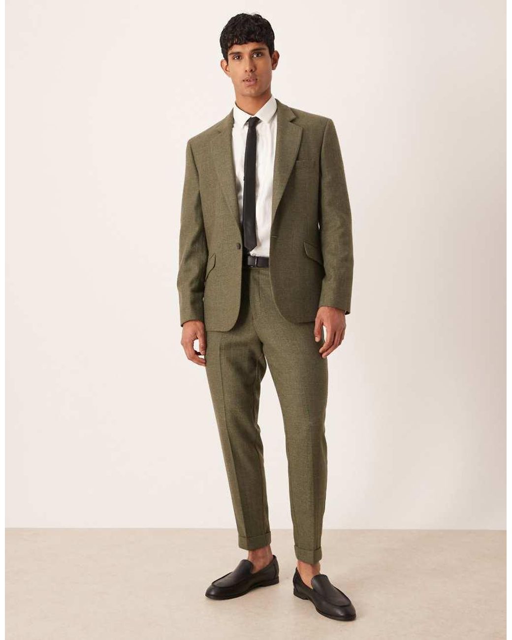 ASOS Green Slim Suit Jacket for men