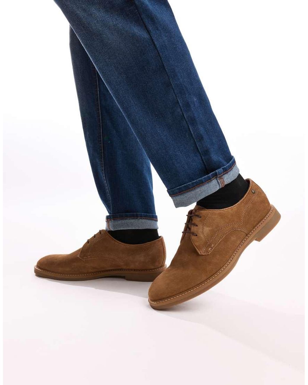 Base London Blue Strand Lace Up Shoe for men