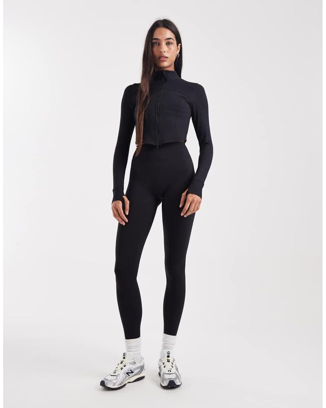 Cotton On Blue Ultra Luxe Invisible Scrunch leggings