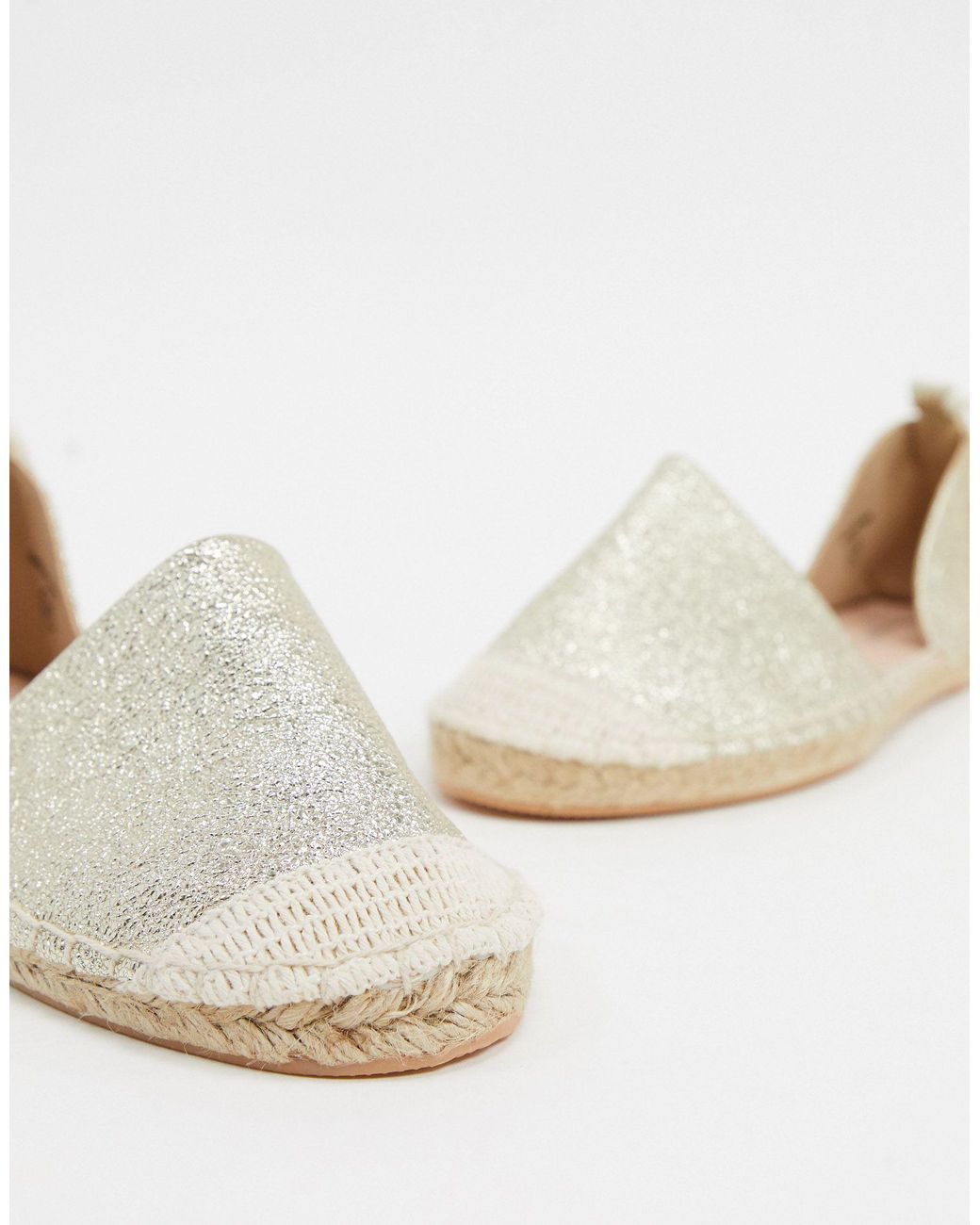 wide fit flat espadrilles