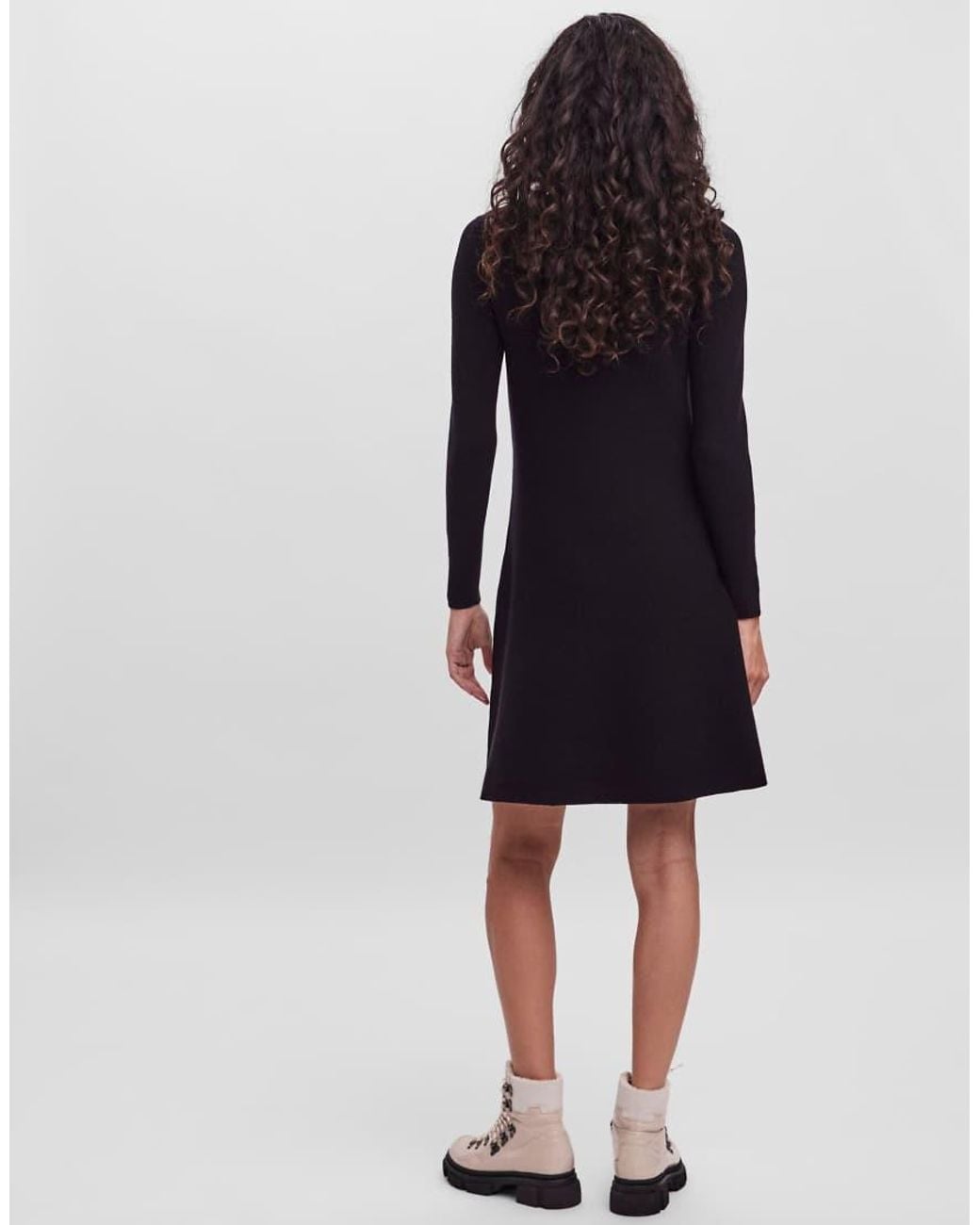 Vero Moda Black Knitted Dress