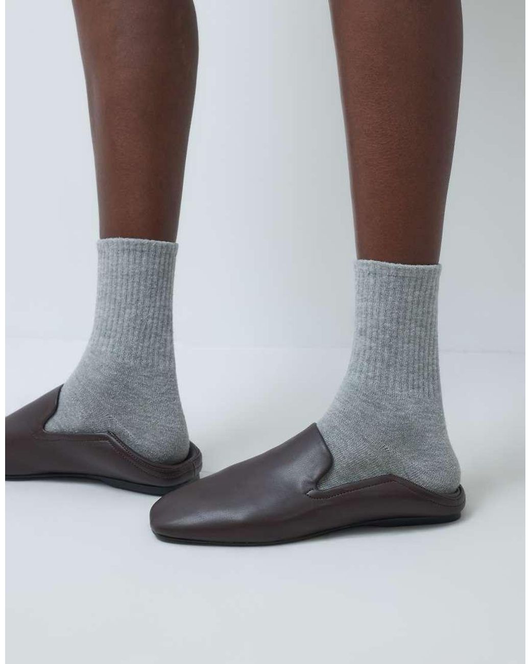 Public Desire Brown Retta Loafers