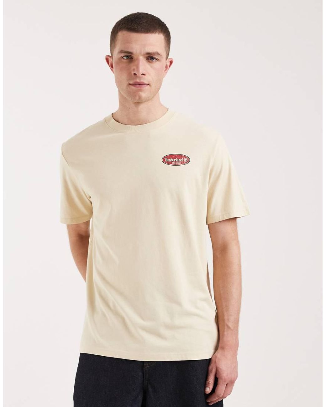 Timberland Natural Gas Station Back Graphic Tee for men