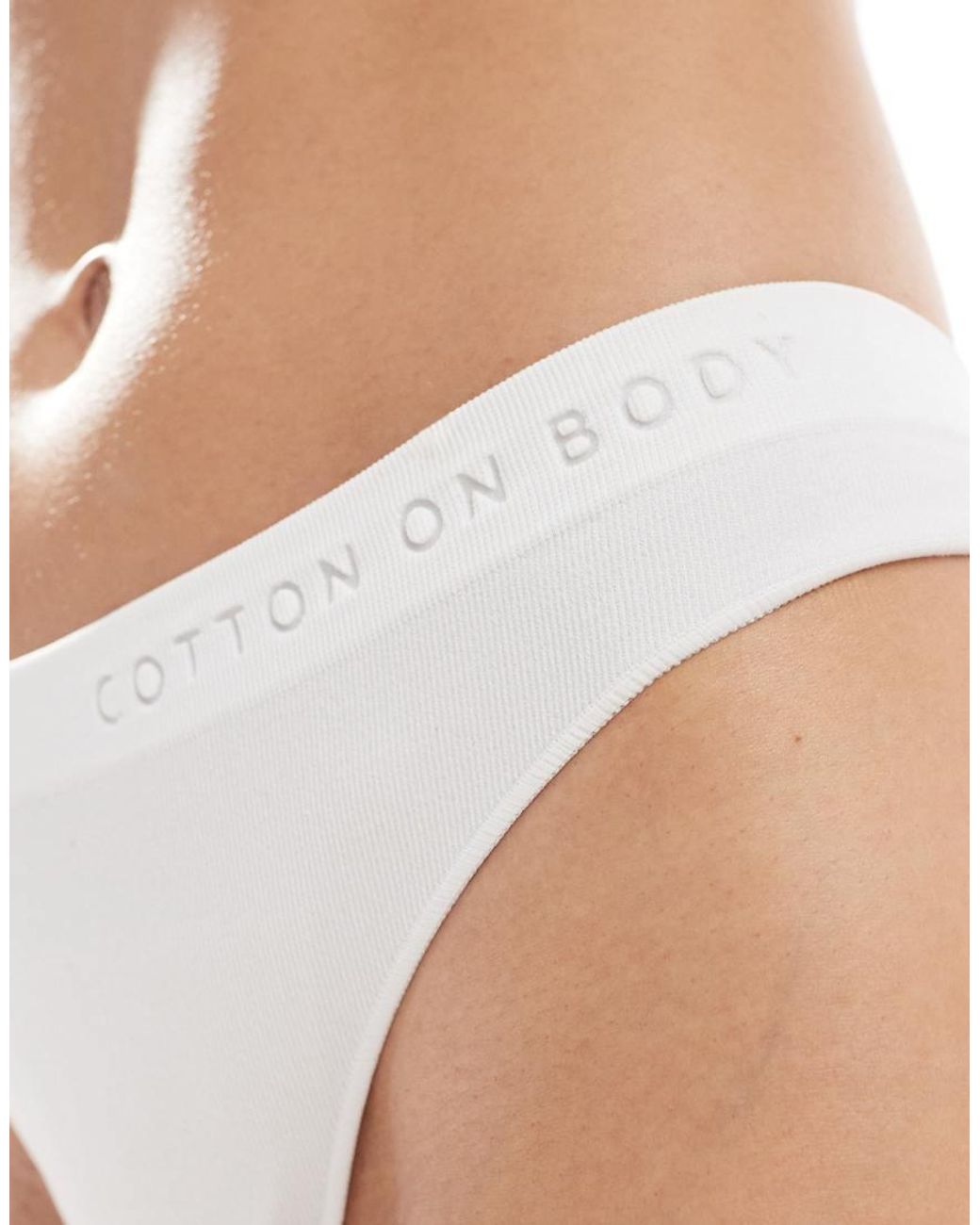 Cotton On White Seamless Brief