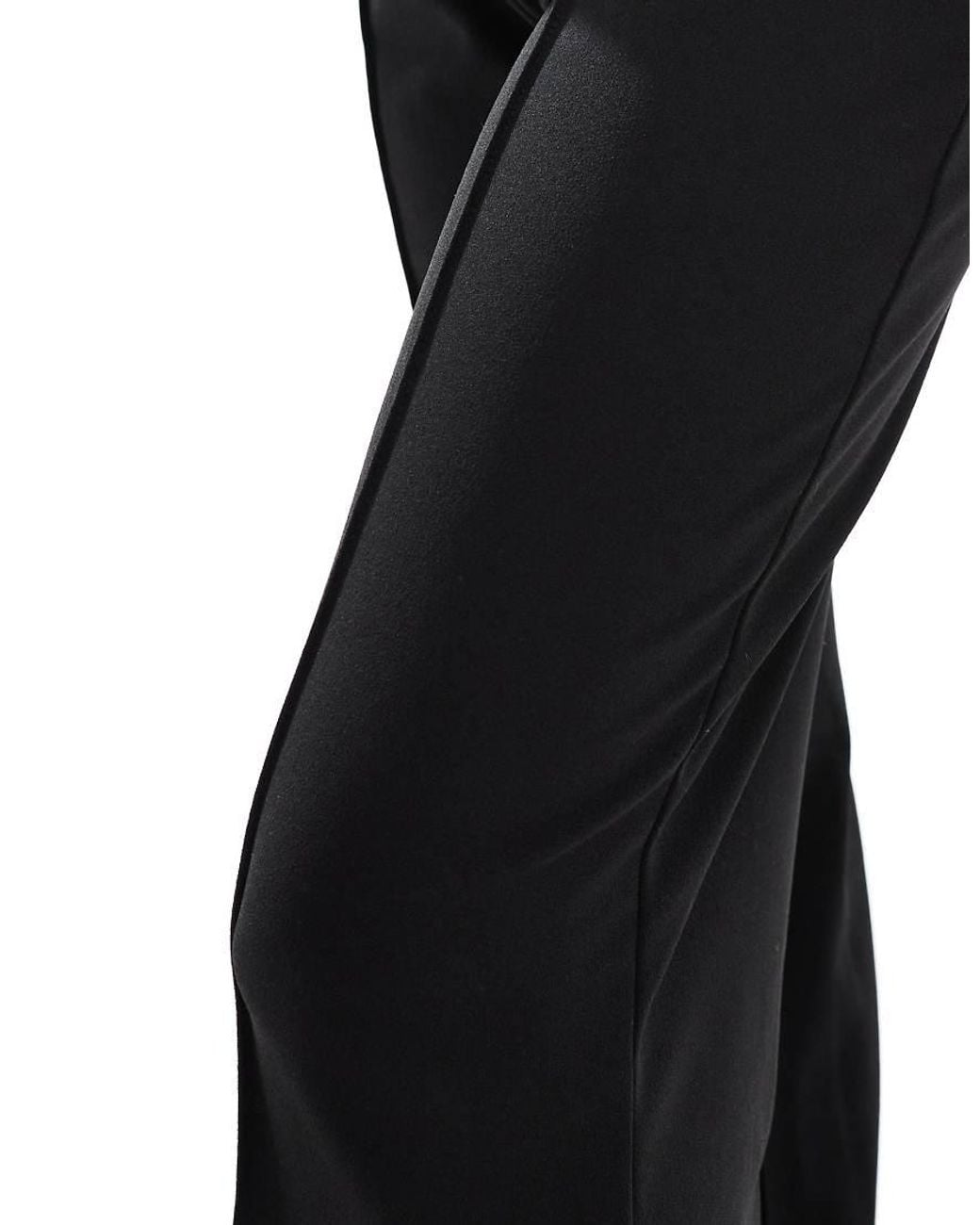 Vero Moda Blue Pleat Front Wide Leg Trousers