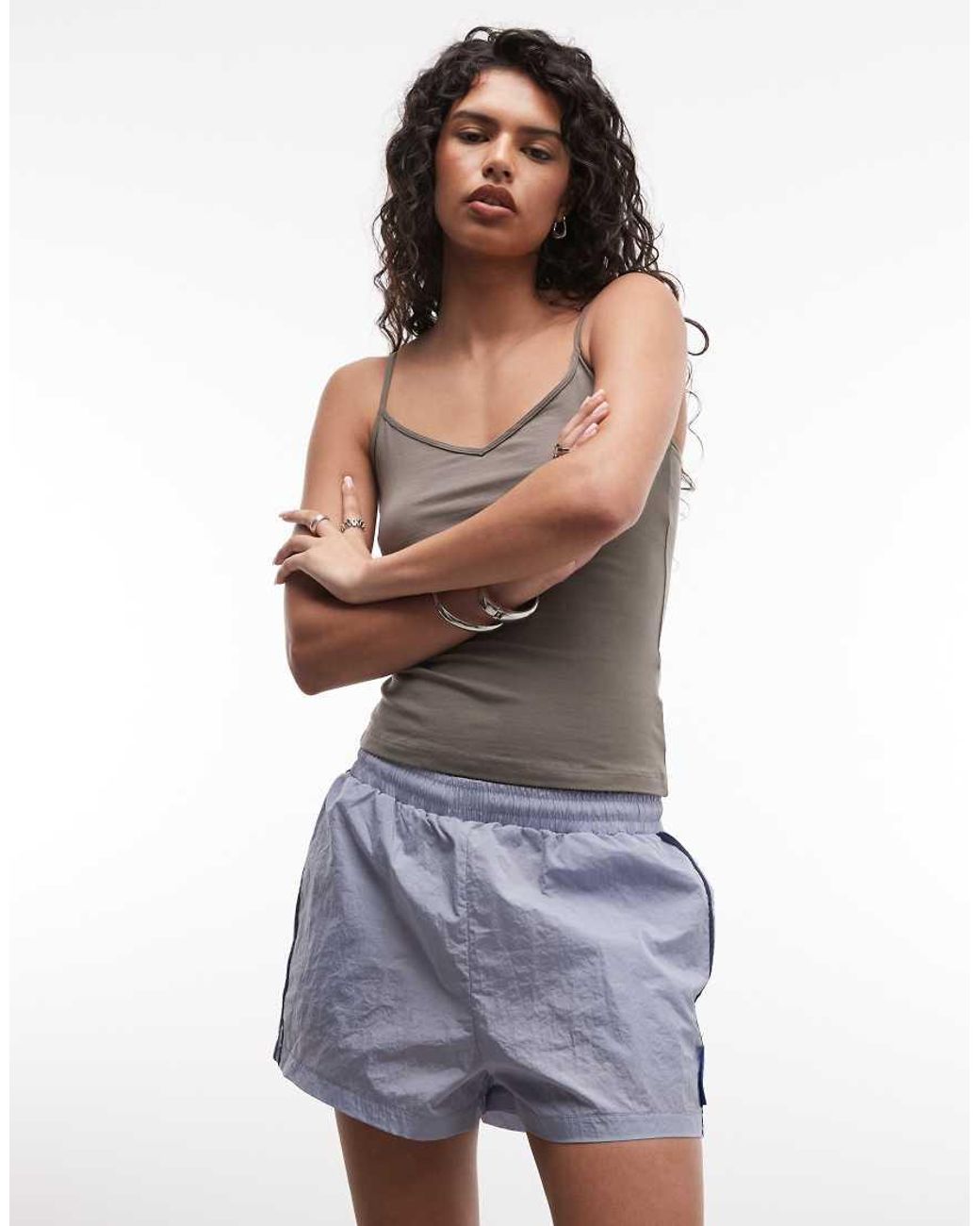 Collusion Blue Mini Track Short