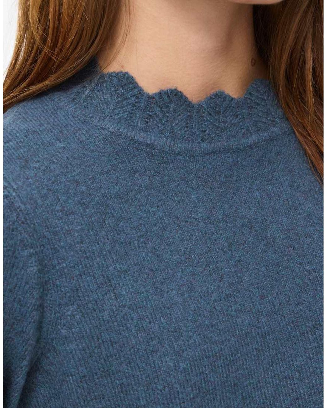 Vila Blue Knitted Pullover