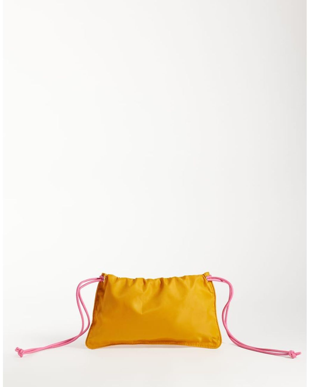 ASOS Orange Pouch Clutch Bag