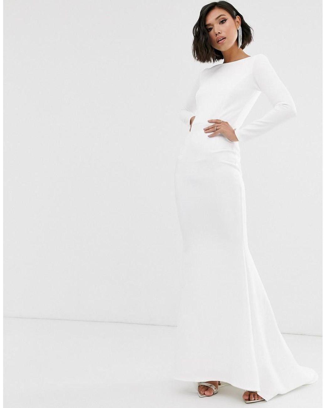 Black Label Long Sleeve Maxi Dress 