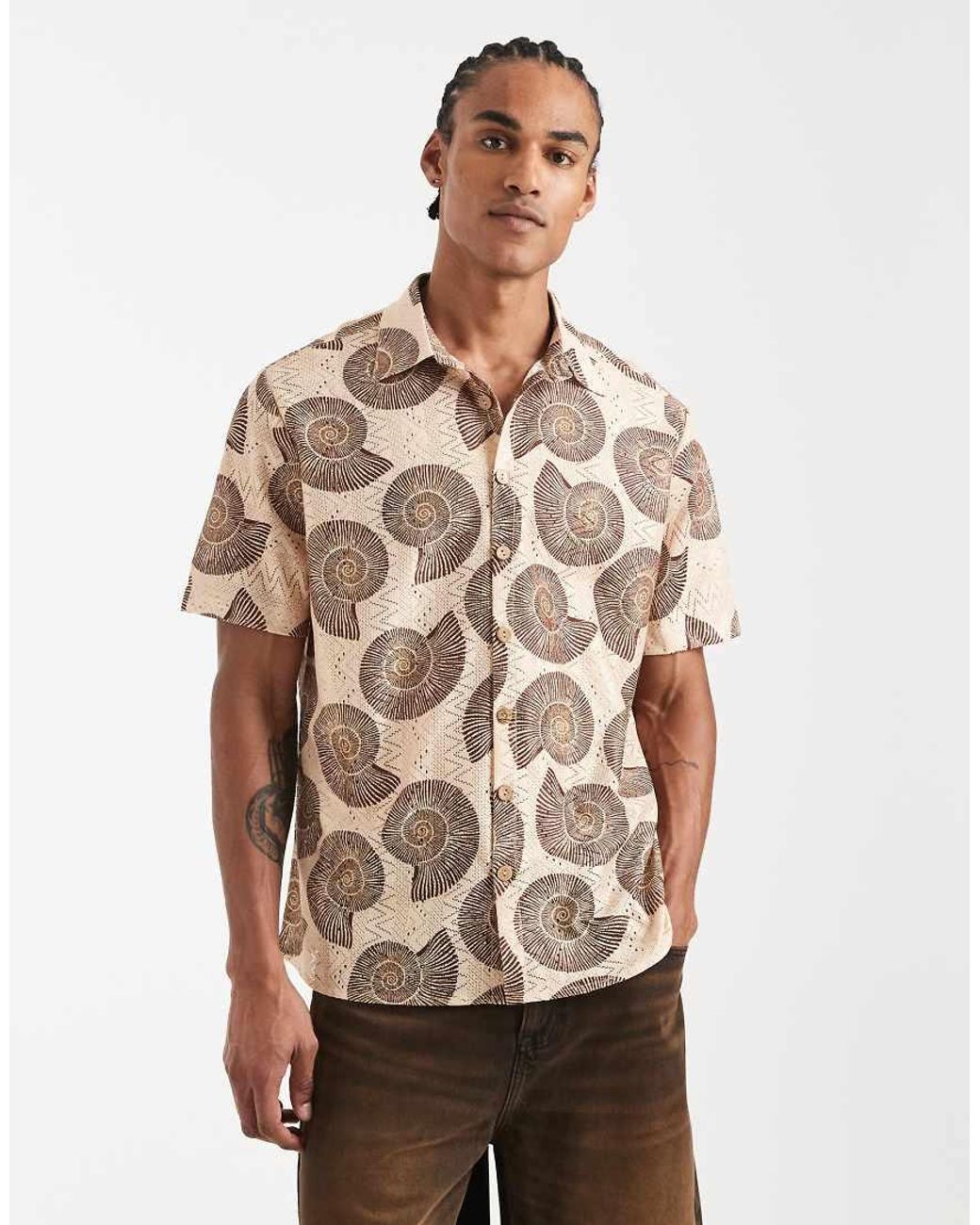 Sol Beach Natural Beach Shirt for men