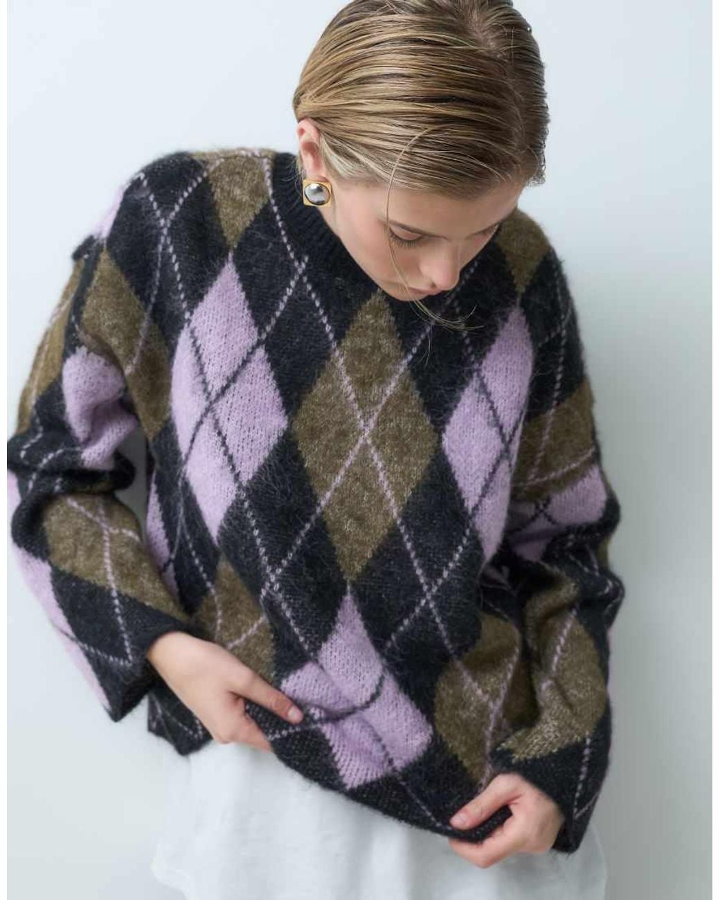 ONLY Gray Knitted Jumper