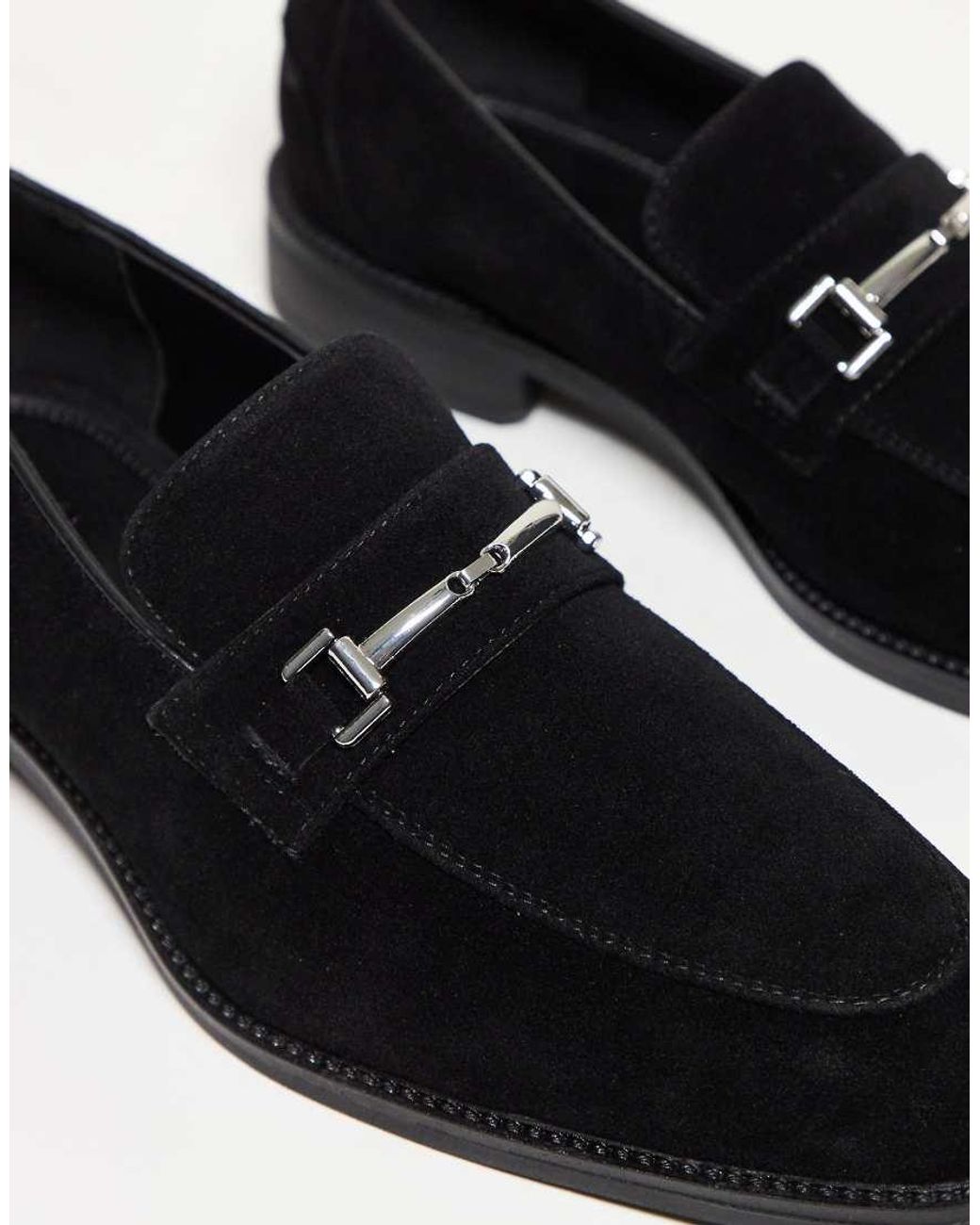 ASOS Green Snaffle Detail Loafers for men