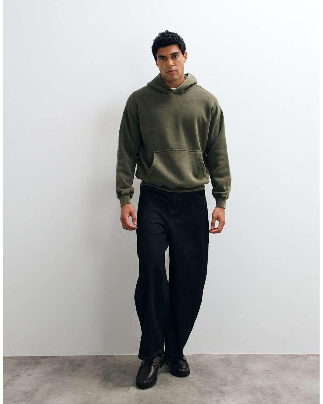 Abercrombie & Fitch Green Essential Hoodie for men