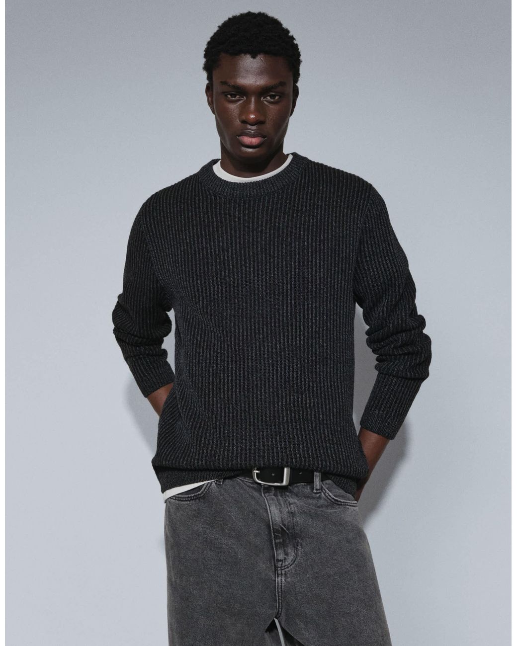 Jack & Jones – oversize-pullover in Blue für Herren